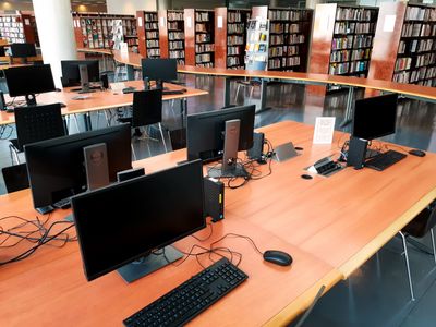 Ordinateurs de la bibliothèque